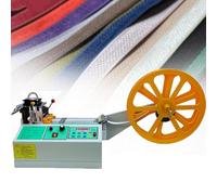 Machine De Découpe Automatique De Ruban Chaud & Froid - Cutter Électrique LCD Pour Ceintures, Sangles En Nylon Et Tissu, Largeur De Coupe Réglable 1-98 Mm, Polyvalente Et Professionnelle
