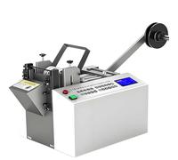 Machine de découpe automatique de thermorétractables, coupe-gaines électrique en fibre de verre, largeur de coupe 1 à 180 mm, pour gaines thermorétractables, câbles et tubes en cire jaune 100mm