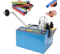 Machine de découpe automatique de tubes thermorétractables, coupe-tuyau de câble de tube de 250 W, coupe-gaine électrique en fibre de verre avec une largeur de coupe de 1 mm à 100 mm