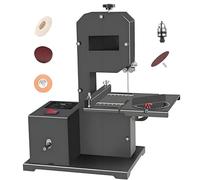 Machine de Découpe de Bois, Scie À Ruban Professionnelle, Moteur en Cuivre Pur 800 W, Profondeur de Scie 70 Mm + Gorge 90 Mm, Outil D'atelier Compact