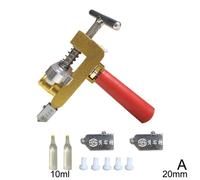 Machine De Découpe De Carreaux De Verre Et Céramique 2 En 1, Avec Couteau, Roue, Diamant, Rouleau, Outils De Placement Du Verre, Ouvreur, Avec U9u0