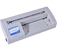 Machine de découpe de cartes électrique, découpeuse automatique avec double alimentation, 30 feuilles/minute, prend en charge une épaisseur de papier de 120 à 250 g, compacte et conviviale pour