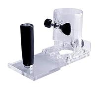 Machine de découpe de protection à base transparente compacte pour le travail du bois électrique et facile à utiliser