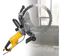 Machine de découpe de rainurage électrique, moteur brushless pour découpe à 90° sans angle mort sur granit, pierre, brique, marbre, béton