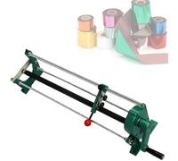 Machine de découpe de Rouleaux de Papier Aluminium à Chaud, Coupe-Feuille Manuel Professionnel, diamètre intérieur 25-27 mm, Facile à Utiliser, pour imprimerie et Usine de Traitement par estampag