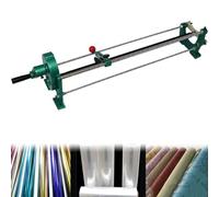 Machine de découpe de Rouleaux de Papier métallisé à Chaud, coupeuse Manuelle, Largeur ≤ 64 cm, mandrin de 25 à 27 mm, pour l'impression et l'emballage