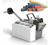 Machine de découpe de tubes pour micro-ordinateur, coupe électrique entièrement automatique pour la coupe de précision des tubes thermorétractables, du caoutchouc de silicone, des gaines en fibre de