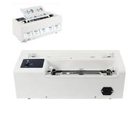 Machine de découpe électrique de cartes de visite, coupe-papier automatique pour cartes A4, machine à relier avec marge réglable, 30 pièces/min, coupe-cartes pour marque-pages