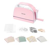 VEVOR Machine de Découpe et de Gaufrage Manuelle, Ouverture 152 mm, Kit Portable avec Matrices et Plaques de Découpe, Dossiers de Gaufrage, Feuilles de Papier, pour Scrapbooking, Cartes et Bricolage