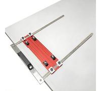 Machine de découpe guide de chant positionneur | de guidage réglable | Guide de chant pour scie en outil de coupe,pour Défonceuse, Scie, Menuiserie et Travail du Bois