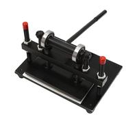 Machine de découpe manuelle pour cuir - Presse à plaques d'acier - Gaufrage manuel - Cutter en acier - Plaque en acier - Machine à gaufrer - Grande zone de coupe