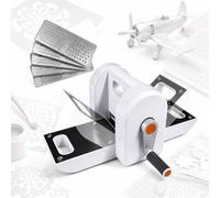Machine De Découpe Portable Pour Maquettes, Mini Machine De Découpe Manuelle, Machine À Gaufrer Manuelle Avec 5 Matrices, Vitesse Et Pression Réglables, Pour Masques Graphiques, Peinture Et