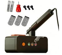 Machine de Découpe Ultrasonique, Couteau à Ultrasons 30W 31kHz avec 3 Niveaux de Puissance, 25 Lames de Rechange (8 Types), Cutter Sonique Portable pour Impression 3D, Résine, Acrylique et Modèles DIY