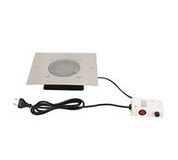 Machine de Dépoussiérage D'ongles, Collecteur D'aspiration de Poussière d'art D'ongle Puissant Métallique Réutilisable Filtre Aspirateur Aspirateur Extracteur EU Plug 220-240V Collecteur de