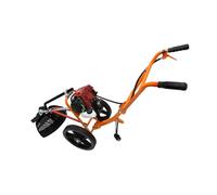 Machine de désherbage portative à poussée manuelle polyvalente, tondeuse gazon, machine d'ameublissement du sol avec moteur quatre temps GX35 140 1900 W Pour une utilisation DIY