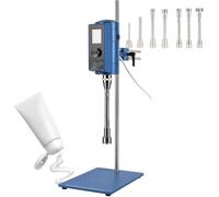 Machine De Dispersion Cantilever De Laboratoire, Outil D'homogénéisation De Cosmétiques à Cisaillement élevé 500 W, avec Affichage Numérique, Vitesse De 2 000 à 28 000 TR/Min 12G