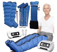 Machine de drainage lymphatique - Masseur de jambes à compression d'air pour améliorer la circulation sanguine et la relaxation - Bottes de compression pour une pressothérapie efficace