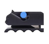 Machine de en carton à gratter, outil de en carton d'impression 3D en plastique, machine de dé de précision, adapté au carton à gratter avec une épaisseur de 0,3 pouces (Noir)