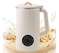 Machine de Fabricant de Lait de Noix, Fabricant de Lait de Soja 1L, 8 Sur 1 Lait À Base de Plantes Multiples Maison, Lait de Soja, Lait D'amande, Lait D'avoine, Jus de Soja avec Duré beige