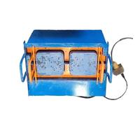 Machine de fabrication de blocs électriques - Produit 30 briques/heure, formage rapide en 45 secondes, fréquence de vibration 212 fois/min pour projets de construction