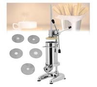 Machine de fabrication de Churro manuelle, Machine de fabrication de remplissage de Churro, Machine de fabrication de Churro beignet espagnol manuel Commercial 2L, 5 Types de moules 3L