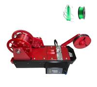 Machine de Fabrication de filaments Pet recyclés 3D, extrudeuse d'imprimante 3D à température et Vitesse réglables, Machine de Fabrication de filaments de Bureau pour la Maison, Les bricoleurs et Le