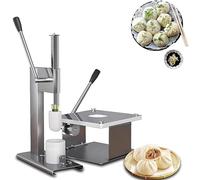 Machine De Fabrication De Petits Pains Manuelle, Fabricant De Baozi De Bureau Commercial En Acier Inox Avec 3 Morceaux De Moule, 400-500PCS/H, Machine De Fabrication De Petits Pains Semi-Automatique