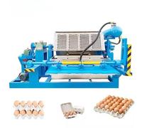 Machine de fabrication de plateaux à œufs en papier à vendre - Équipement de production de carton de plateau à œufs entièrement automatique pour l'emballage d'œufs, plateaux de gâteaux et de