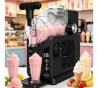 Machine de fabrication de slushie, 180W, capacité de 2L, boisson froide & Glacier à servir en douceur, modes 5-en-1, refroidissement rapide de 15 minutes, nettoyage automatique pour usage domestiq