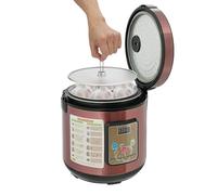 Machine de fermentation à l'ail noir automatique 6 l - Fermenteur d'ail noir 90 W - Plage de température 50-85 °C (violet)