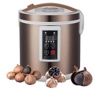 Machine De Fermentation D'Ail Noir (6/7,5 L), Conception En Couches + éTagèRe En Acier Inoxydable, Fermentation Rapide De 7 Jours + SéChage Programmé, Pour Yaourt, Natto,7.5L