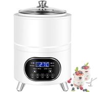 Machine de fermentation de yaourt, 8 L/12 L avec minuterie et température constante, machine à vin de riz sucré pour la maison