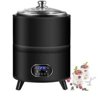 Machine de fermentation de yaourt, 8 l avec minuterie, température constante de 360 °, fermenteur domestique pour yaourt et vin de riz doux