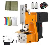 Machine de fermeture de sac portable haute vitesse, 210 W, idéale pour les sacs en papier tissés et en peau de serpent, performance rapide de 2 secondes par sac