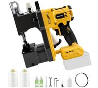 Machine de fermeture de sac sans fil compatible avec batterie Dewalt 20 V (batterie non incluse), machine à coudre automatique robuste, égout portable pour sac tissé en papier kraft