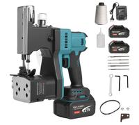 Machine de fermeture portable avec 2 batteries Makita, machine à coudre pour sacs, machine à coudre sans fil, machine à sceller