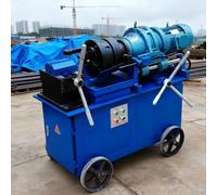 Machine de filetage électrique de Rebar avec traitement de barre d'acier à | L'équipement de roulement de fil d'armature pour la construction de ponts offre des filetages précis