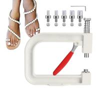 Machine de Fixation à Rivets pour Perles - Presse À Perles Manuelle,Applicateur pour Création de Bijoux Décoration de Vêtements Mariage et Sacs
