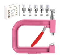 Machine de fixation de rivets pour perles - 465 g - Presse à la main pour perles et strass | Applicateur de rivets de fixation fait main pour bijoux, vêtements, décoration, fête de mariage, sac à main