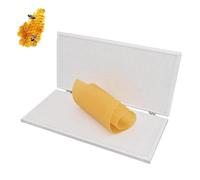 Machine de fondation en cire d'abeille en silicone : 41,5 x 19,5 cm Moule à gaufrer avec design facile à démouler, fournitures et équipements d'apiculture essentiels pour une utilisation agricole