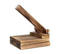 Machine de formage de pâte Presse à de maïs Dispositif de formage en bois en carbone Fonctionnement manuel Outil de cuisine de pressage 'pâte Pressage de gnocch