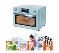 Machine De Four À Sublimation, Four À Presse À Chaleur À Convection De 16 L Avec Chauffage À 360 °, Technologie De Chauffage De L'air For Tasses, Gobelets, Bouteilles D'eau(Rose red,16L)