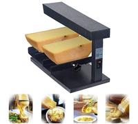 Machine De Fusion à Fromage électrique Raclette, 750w Grill Au Fromage Commercial, Demi-fromage Roue, Chauffage Rapide Multifonction Pour La Cuisine Resaurant