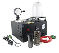 Machine de fusion et de fusion sous vide, affichage numérique, raffinage à haute température, outil de moulage de bijoux en métaux précieux 1/2 HP, four de fusion d'or de 2 kg