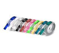 Machine de gaufrage 3D pour étiqueteuse manuelle,compatible avec Dymo 12965 1580 Motex E101 musician 90 Printer,Vopewriter Label Sticker,10PK - Type Set 2