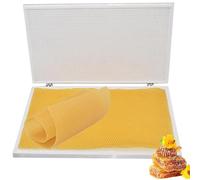 Machine de gaufrage de fondation d'apiculture avec peigne à yeux en alliage pour la production de nid d'abeille