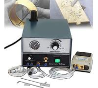 Machine de gravure à impact pneumatique, graveur bijoux double extrémité, outil commande pédale 100 8 000 tr/min, for l'artisanat,220v