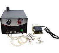 Machine de gravure bijoux pneumatique à double tête, machines électriques multifonctions vitesse réglable 4000 tr/min for l'artisanat en bois fer forgé