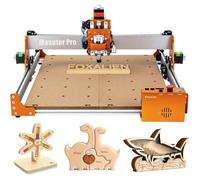Machine de Gravure CNC FoxAlien Masuter Pro, Routeur a Bois 3-axes tout En Aluminium pour Graver Le Bois, L'acrylique, Le MDF, Le