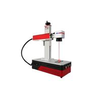 Machine De Gravure De Marquage De Fibre 5W 3W Graveur For PVC Plastique Acier Inoxydable Avec Axe De Rotation 20W 30W 50W Large Champ D'Application(30W,Kit 1)